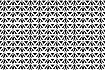 Texture seamless pattern with triangles, monochrome seamless pattern.