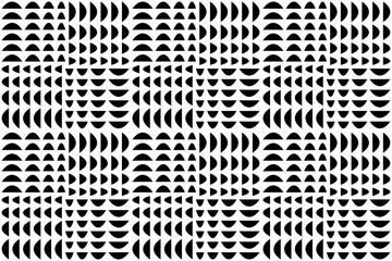 Black and white optical illusion pattern.