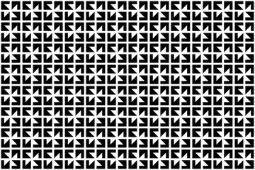 Texture seamless pattern with triangles, monochrome seamless pattern.
