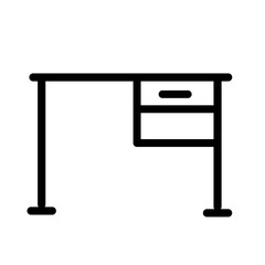 table icon isolated on white background