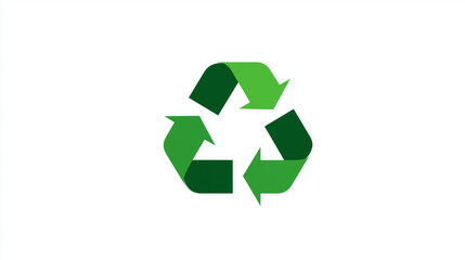 Obraz premium Ícone de reciclagem retrata reutilização de materiais, redução do lixo, compromisso ambiental, responsabilidade ecológica e incentivo ao consumo sustentável