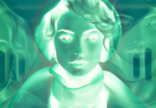 Neon Negative Photo Effect