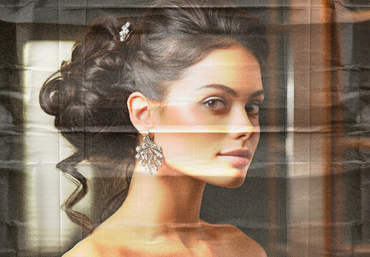 Brown And Beige Paper Texture Photo Effect