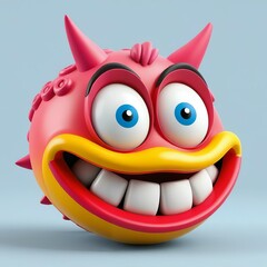 funny cartoon monster