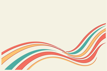 Abstract golden linear background. Flowing particles future technology concept abstract gradient and gold wave curve lines banner.