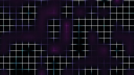 A dynamic holographic grid of quantum energy waves pulsing rhythmically across the entire screen - Powered by Adobe