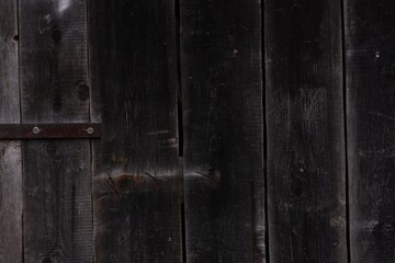 Texture of old wooden boards as background, closeup