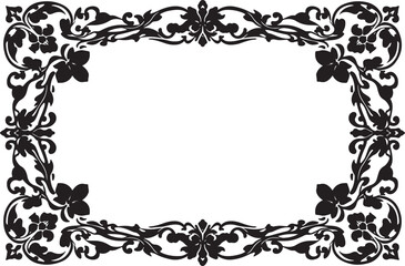Elegant Ornate Frame – Vintage Baroque Border Design