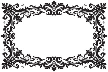 Elegant Ornate Frame – Vintage Baroque Border Design