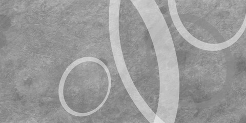 White abstract background with white circle rings in faded distressed vintage grunge texture design,Geometric grey textured abstract modern background. old geometric pattern paper in modern art design