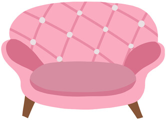핑크 공주 소파