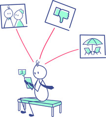 Stickman Activity Illustration