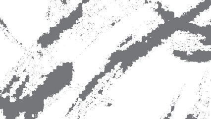 Black brushstroke with grunge splatter and watercolor texture on clean white background. Distressed ink brush stroke texture with watercolor splashes and grunge rough pattern. 