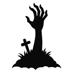 vector silhouette of a man