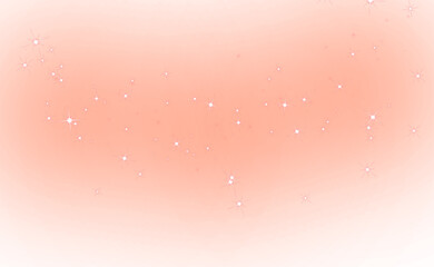 Sparkling lights abstract pattern isolated on transparent background