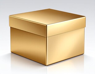 Isolated stack of brown shipping cartons on white, perfect for emphasizing packaging and clean product presentation. Stacking Present birthday box and brown box in white background and for industry