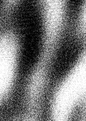 Abstract black and white pattern showcasing texture and contrast in a modern artistic style