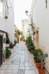 Obraz premium Walking around Polignano a Mare, Puglia, Italy