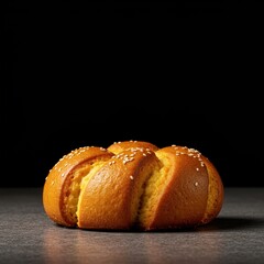 Golden baked treat featuring a rich wheat base, offering a delightful and comforting sweetness, perfect for a cozy moment or a simple dessert ,sweet ,golden brown ,classic