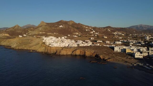 Aerial of Naksos Island