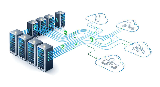 Modern Data Center Cloud Networking Architecture with Security and Connectivity