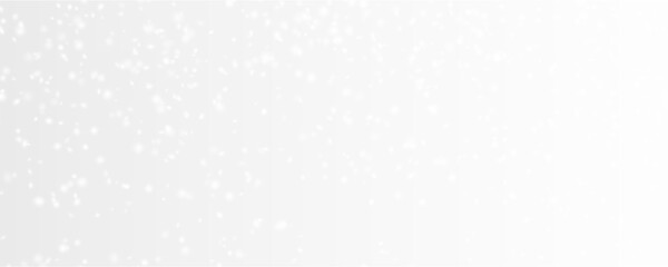 Christmas background with small falling snowflakes. Snow storm effect, blurred, cold wind with snow png. Holiday powder snow for cards, invitations, banners, advertising.