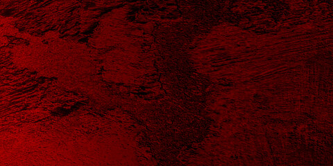 Scratch dark smoke red wall, dirty old concrete cemetery texture panoramic looking abstract fog background cloudiness mist smoke moves black swirling web banner use mockup