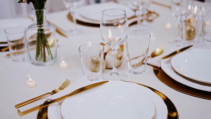 Elegant Table Setting for a Special Occasion. - Powered by Adobe