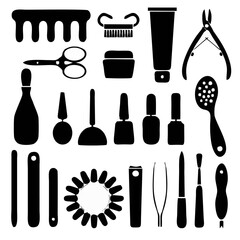 Obraz premium set of kitchen utensils