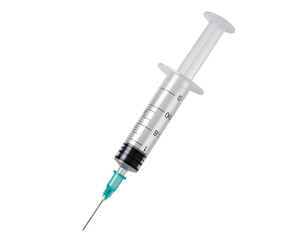 Syringe and needle disposable medical instrument