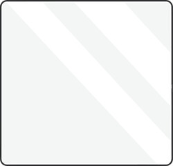 A transparent glass sheet lets light pass through, revealing clarity and purity. It stands as a symbol of openness, honesty, and modern design. The glass sheet creates invisible barriers.