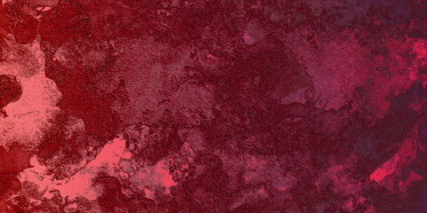 Scratch dark smoke red wall, dirty old concrete cemetery texture panoramic looking abstract fog background cloudiness mist smoke moves black swirling web banner use mockup