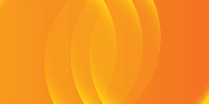 Abstract orane and yellow color background. Dynamic shapes composition. Eps10 vector