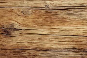 Fototapeta premium Warm wooden texture with natural grain patterns, showcasing unique knots and surface variations for a cozy, rustic aesthetic in home decor and design projects