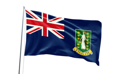 flag of the British Virgin Islands © PNG Stock world 