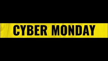 cyber Monday sale line bar
