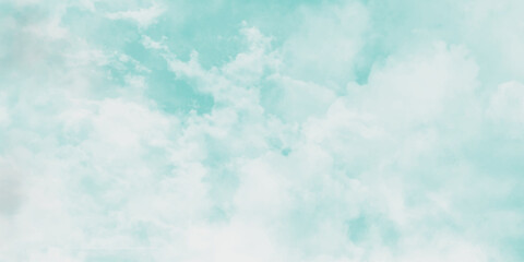 blue sky and cloud background. Hand-Painted Sky-Inspired Watercolor Texture in Pale Blue with Light Cloudy Accents and Dreamy Surface Feel. Abstract background of colorful liquid liner. 