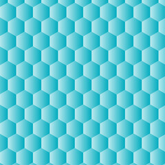 abstract blue background with hexagons . blue abstract background 