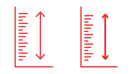  Body measurement vector icon set. Height and width human measure icon. Human height icon set. Height measurement icon set. Scale tall human. 