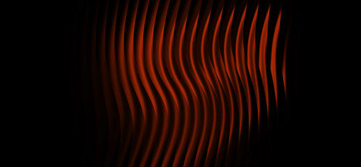 Abstract background with flowing red vertical curves glowing lines texture wallpaper