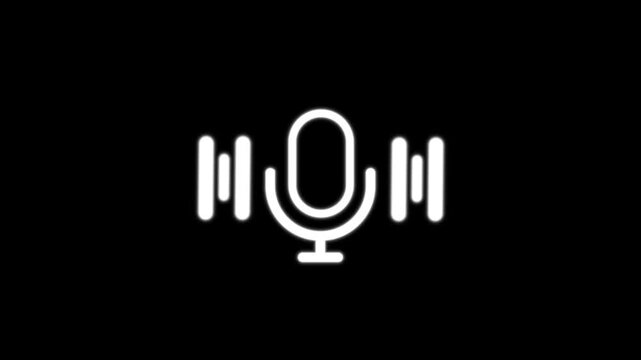 animation voice recording and weightlifting concept.
