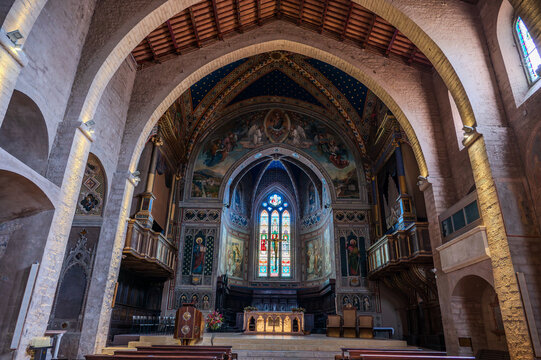 The Cathedral of Saints Mariano and Giacomo is the mother church of the Diocese of Gubbio. It is dedicated to Saints Mariano and Giacomo, martyrs of Lambaesi in Numidia.