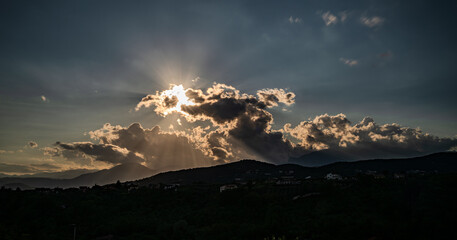 The Mainarde mountain range extends along the border between Molise and Lazio, with prevalence in...