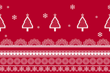 christmas seamless pattern with christmas trees, stars. Xmas wallpapers,design illustration for woven textile printing,card,picture books, Gift wrapping paper,New Year's vector of a party background