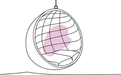Hanging egg chair with cushion hanging chair furniture