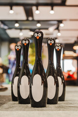 Kręgle pingwiny dla dzieci