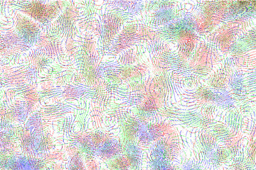 Glitch of LCD screen, printer. Glitch noise effect, colorful technology texture background.