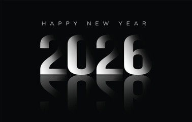 
Happy New Year 2026 Vector Illustration Modern, High Resolution, Greeting, Stylish, Elegant