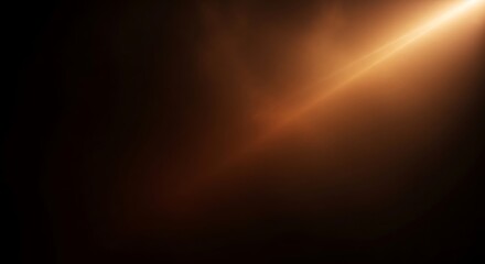 Dramatic Light Beam Effect on Dark Background for Graphic Resources