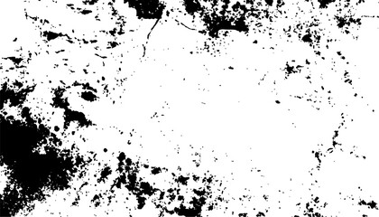 Abstract grunge black and white distressed texture background. Grunge texture. Dust and scratched textured backgrounds. Dust overlay distress grain. Close-up of distressed ink paint texture.